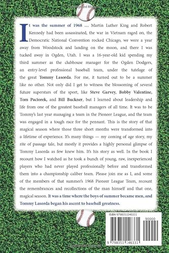 Lasorda University: A Recollection of My Summer of '68 with Tommy Lasorda and the Ogden Dodgers