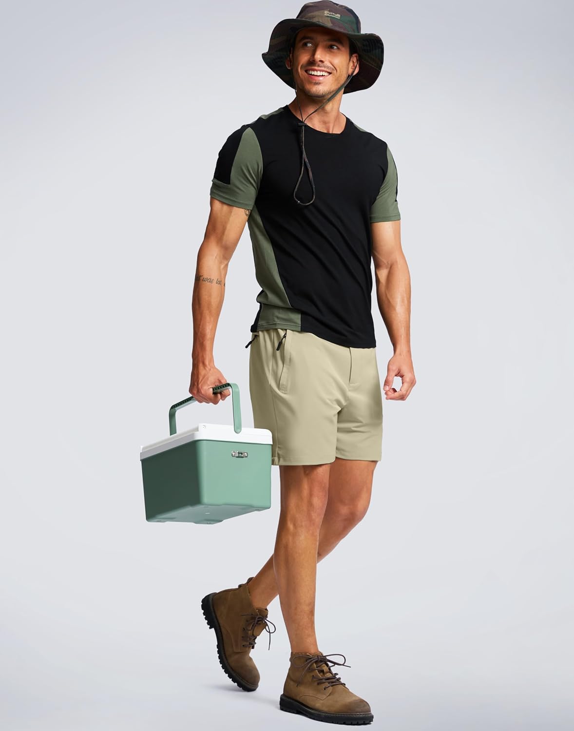 G Gradual Men's Shorts 7"/ 5"/ 9" Lightewight Casual Shorts for Men Hiking Golf Shorts with 3 Zipper Pockets - Image 6