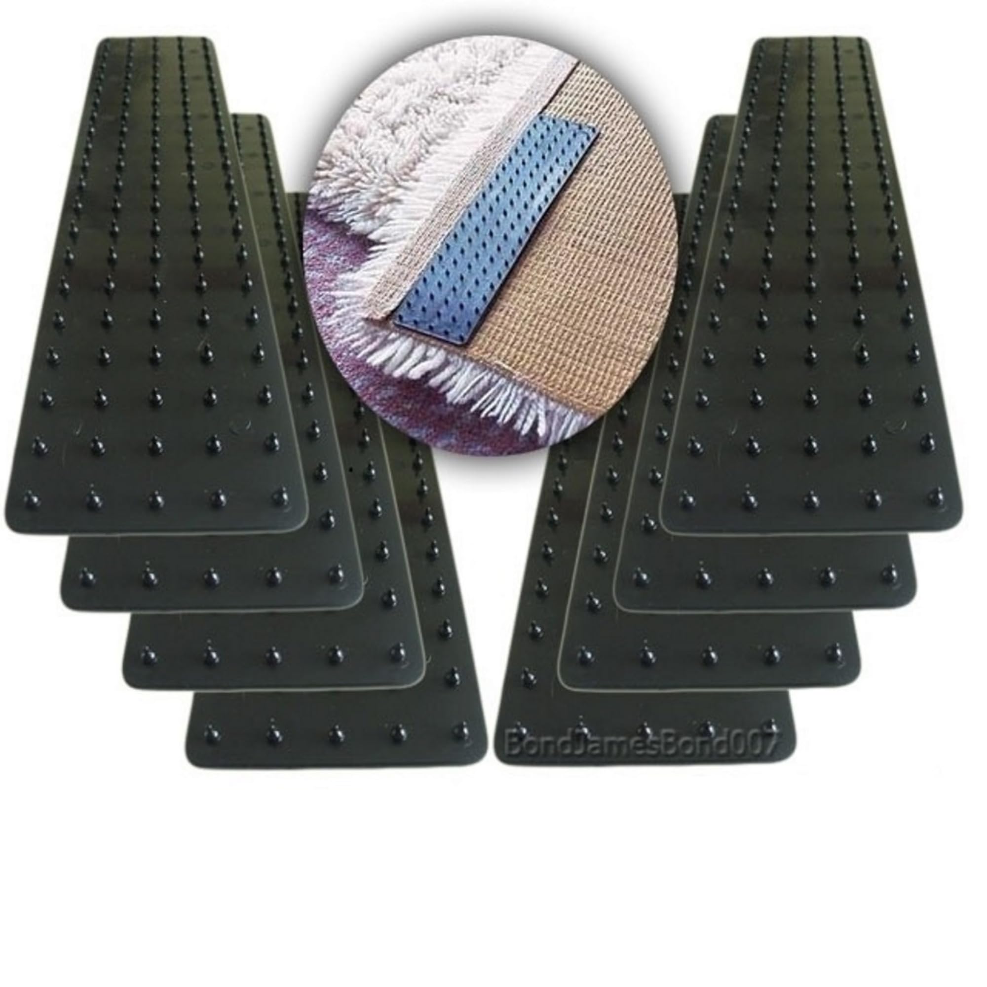 Gadget Planet Rug Gripper for Carpeted Floor (Pack of 4 Grips)- Carpet Grippers for Wooden Laminate Floors- Non Slip Carpet Grips - Image 8