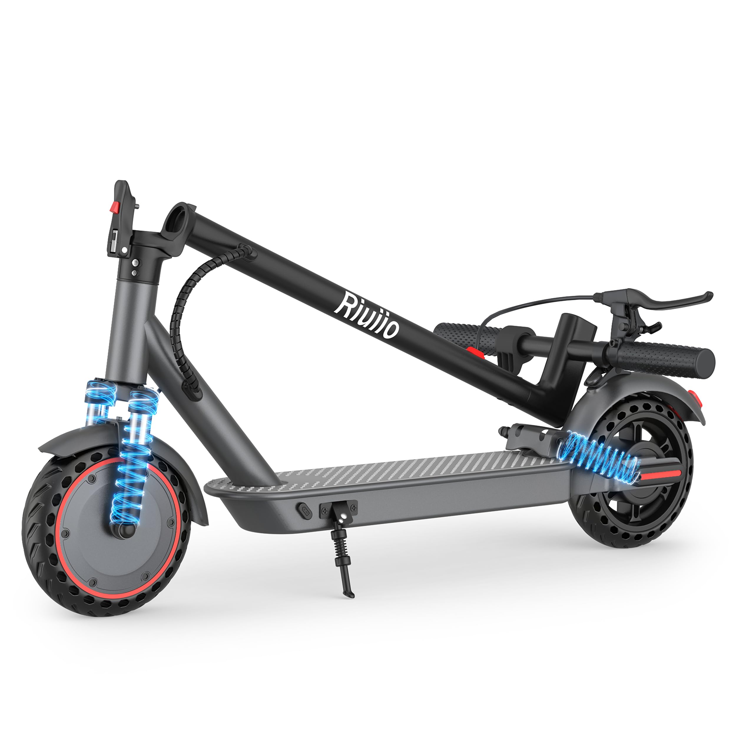 Electric Scooter for Adults - 19/22 MPH, Dual Suspension, 8.5" /10", 350W/500W Motor, UL2272 Certified Foldable Commuting E Scooter with App Control
