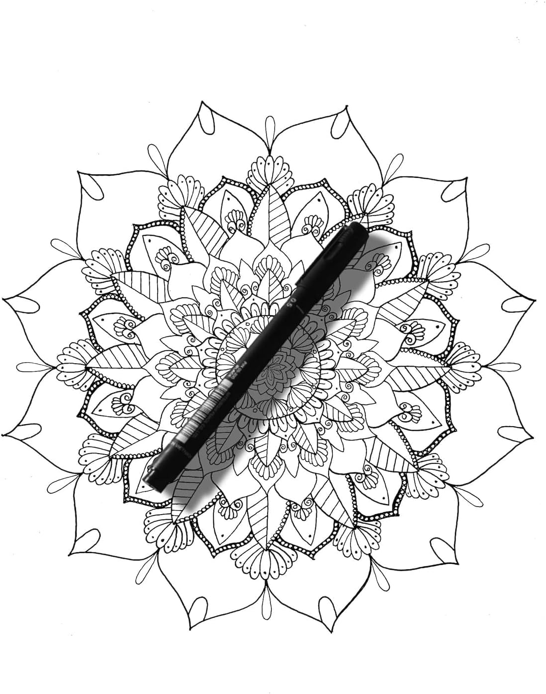 Idea Liftoff 8 Count Adult Coloring Book Super Set - Bundle with 8 Adult Coloring Books for Women, Men Featuring Mandalas and More | Advanced Coloring Books Bulk