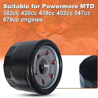 Mtanlo Olajszűrő MTD CR30 CLT38G CLT42G Troy Bilt TB30 TB42 Fűnyíró Motor Alkatrész 951-12690 751-11501 2