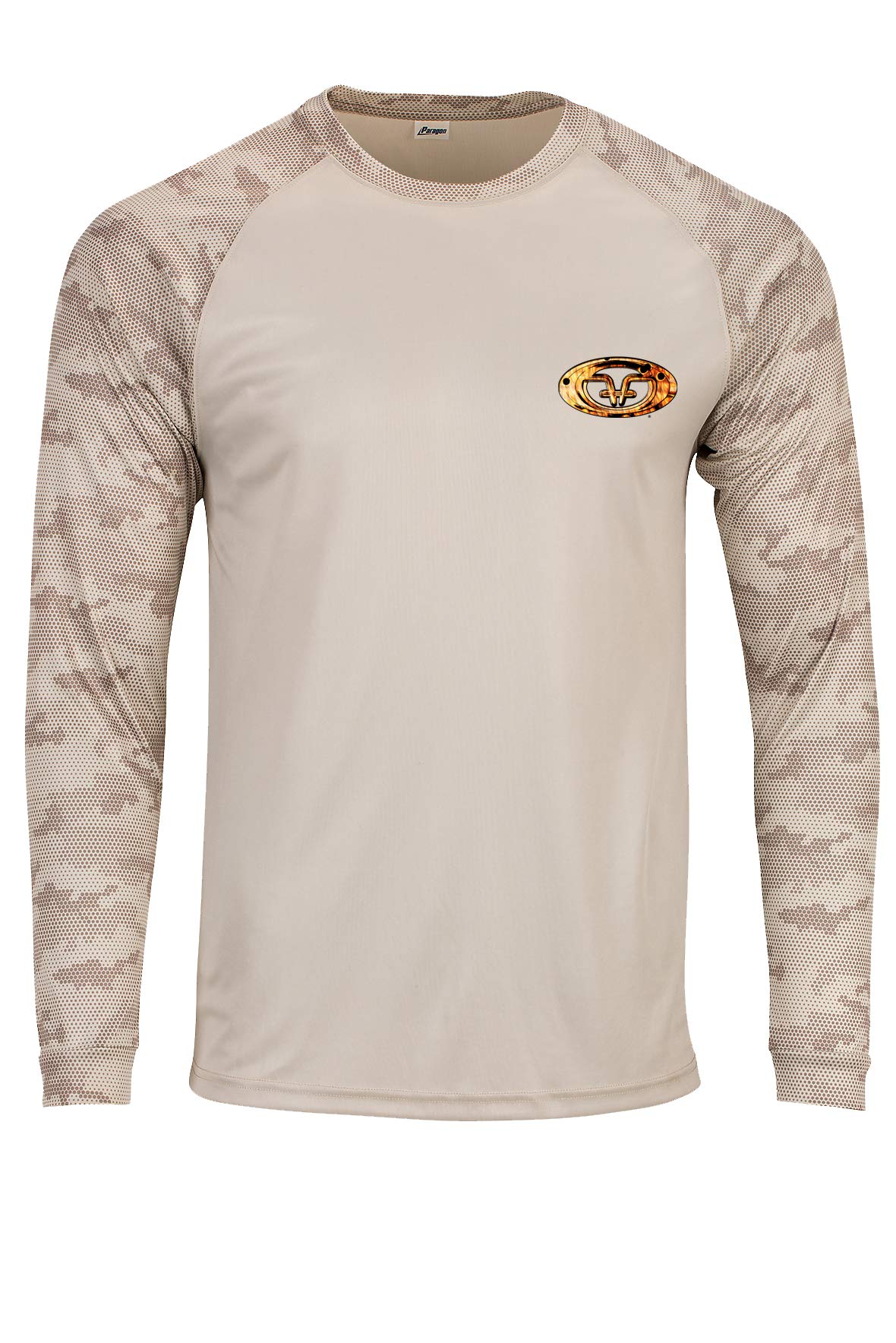 Flying Fisherman Redfish Skin Long Sleeve Performance T-Shirt for Fishing and Outdoor Sports, UPF 50+ Sun Protection