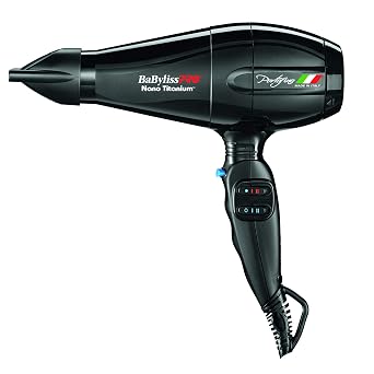 Babylisspro Secadora nano titanium, tamaño completoNano secador de titanio  Portofino de tamaño completo, color negro : Babyliss Pro: Belleza y Cuidado  Personal - Amazon.com