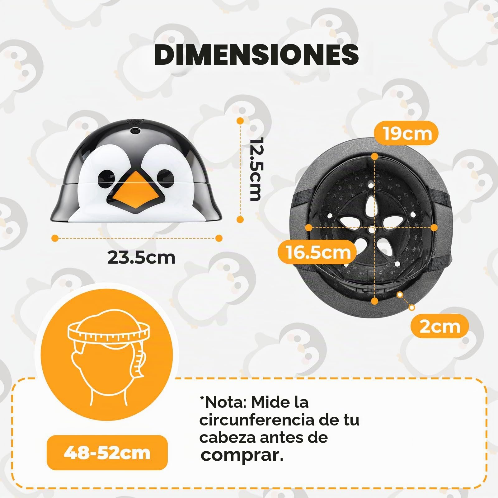 ROCKBROS Casco Bicicleta Niño Casco Infantil de 2-5 Años Protección de Cabeza Casco Bici Niña Ajustable de Seguridad para Patinete Ciclismo Scooter
