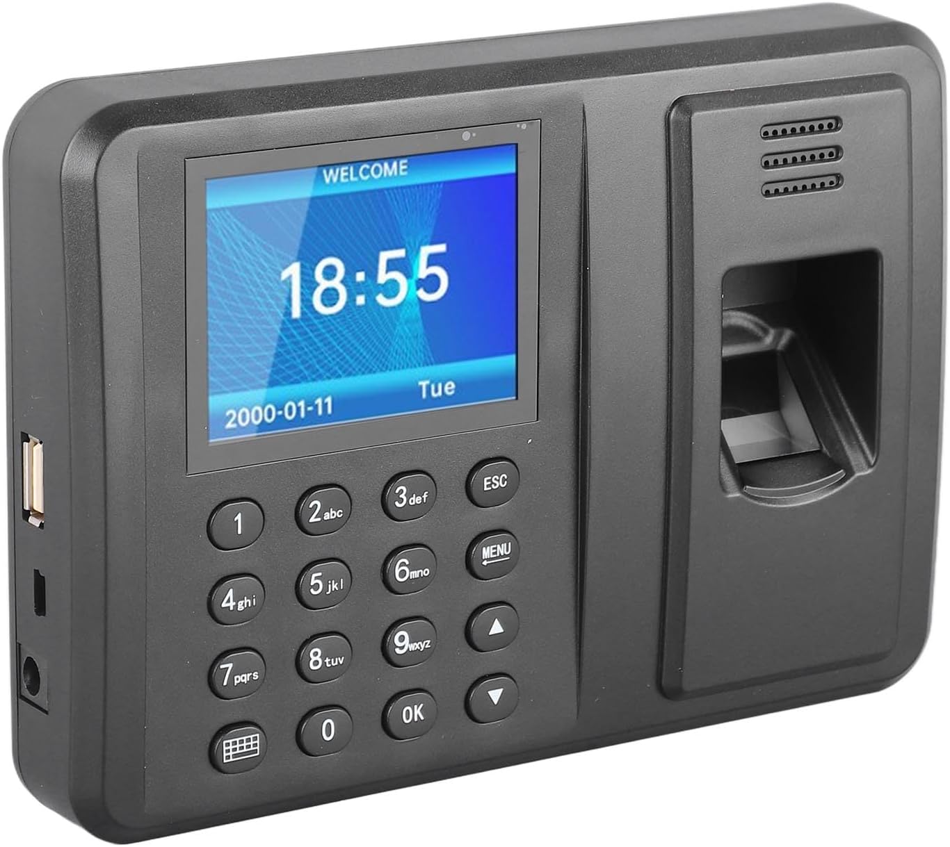 Amazon.com: Airshi Fingerprint Attendance Machine, High Speed ...
