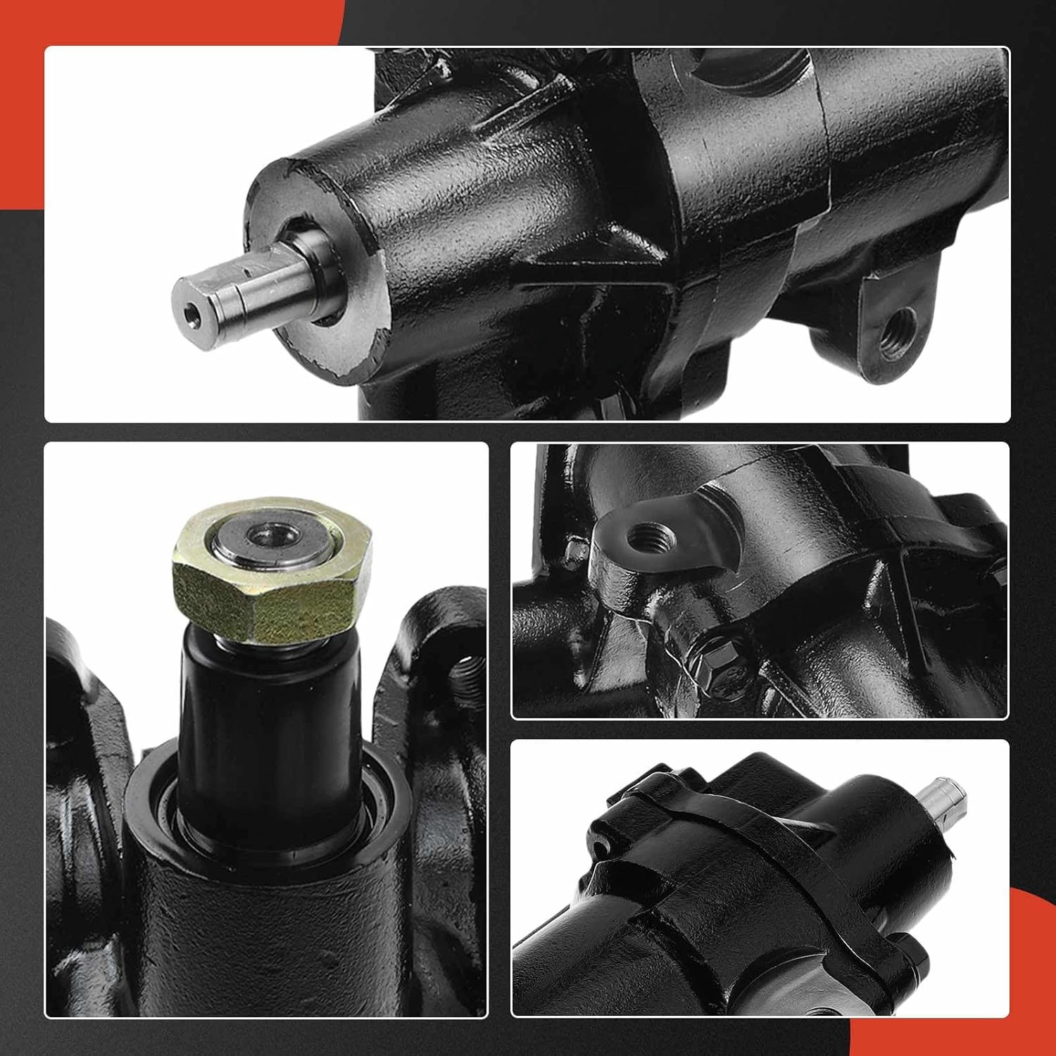 A-Premium - Power Steering Gearbox Gear Box Compatible with Chevrolet Silverado 1500, Tahoe, Suburban/Avalanche 1500 & GMC Sierra 1500, Yukon, Yukon XL 1500 & Cadillac Escalade