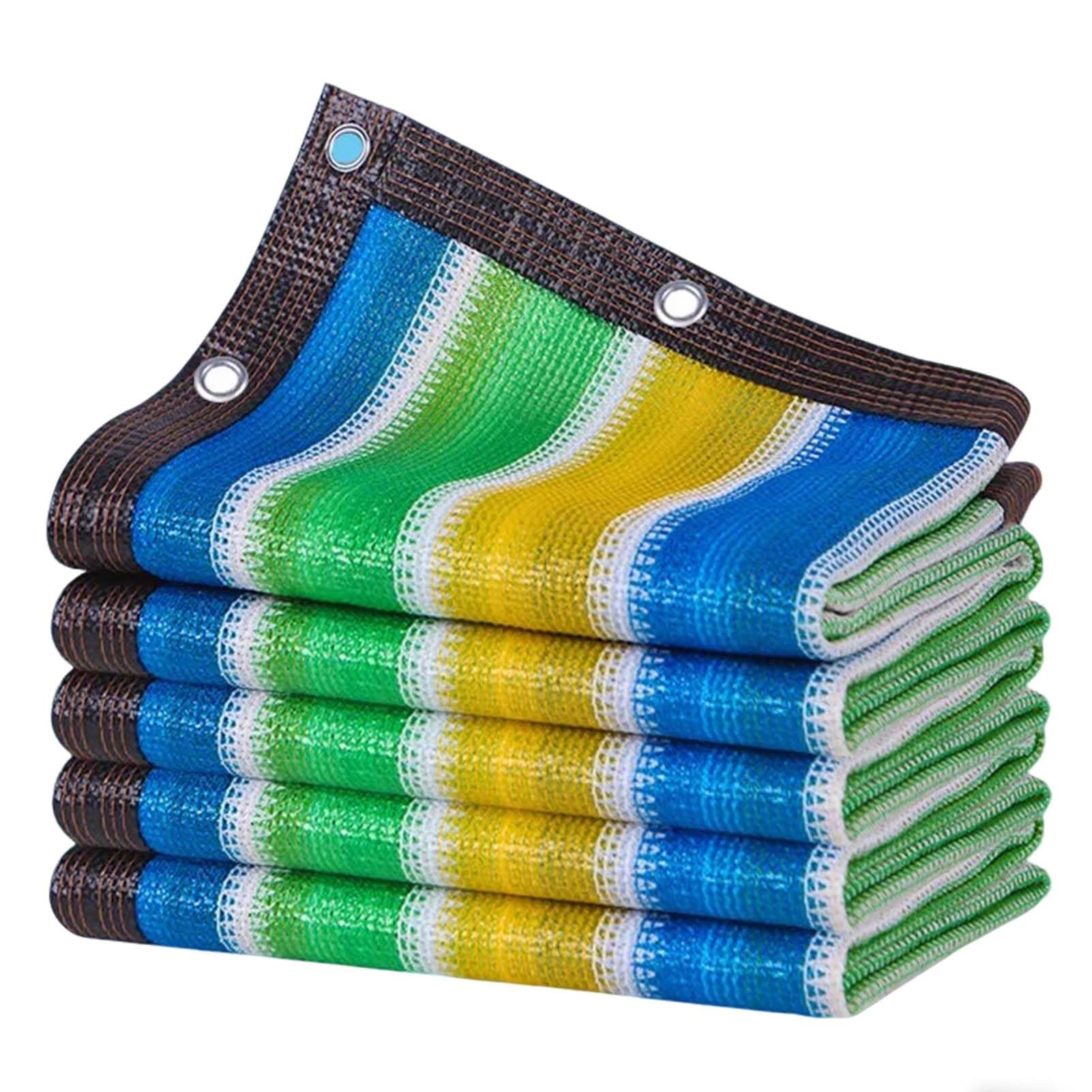 Filet d'ombrage rectangulaire HUHJYUGE avec oeillets pour pergola et jardin