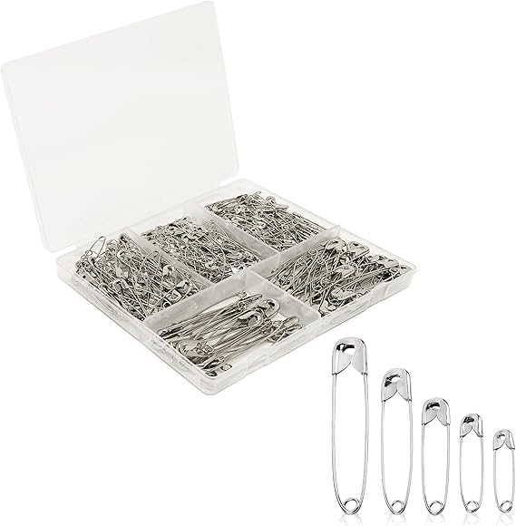 Mr. Pen Safety Pins, Safety Pins Assorted, 300 Pack