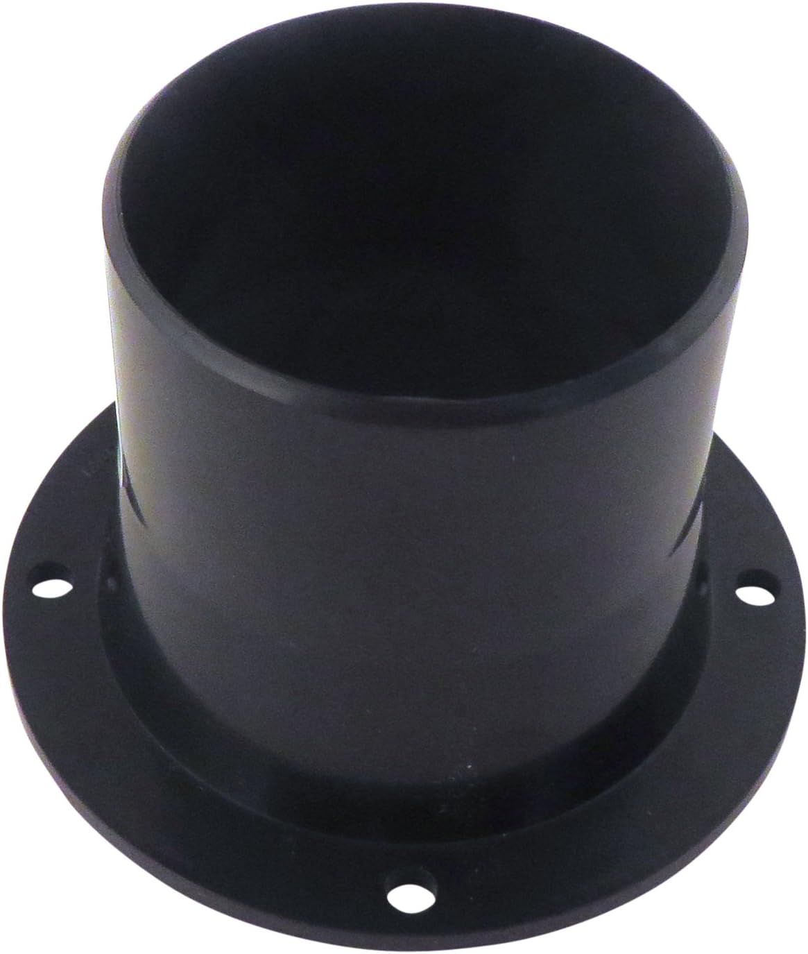 Taytools 734579 3.75" Diameter x 2.5" Tall ABS Plastic Dust Port Flange with 2.5" OD Opening for Dust Collector Systems 73457