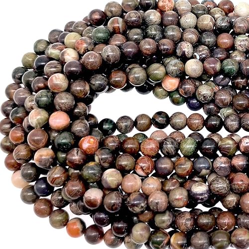 Miniatura 3 de Oameusa Cuentas sueltas de ágata verde a rayas de ágata verde de 0.394in, cuentas sueltas de ágata para hacer joyas, 15 pulgadas, 1 hebra por bolsa,