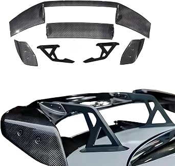 Carbon Fiber Rear Spoiler, Compatible with BMW 2 Series F22 G42 M2 F87 G87, Rear Spoiler Body Kit Splitter Diffuser Tail Wing