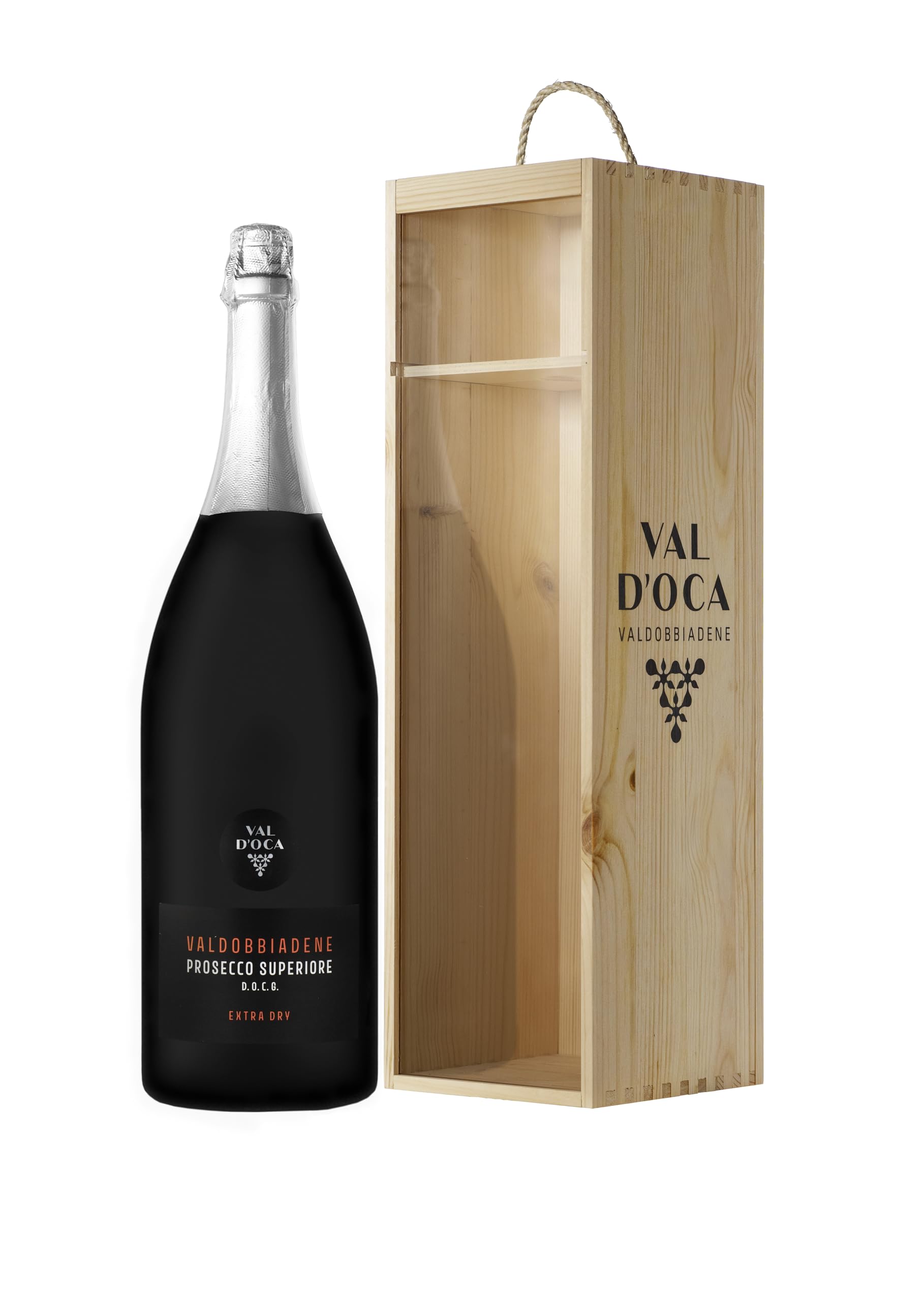 Bottiglia 3 litri Prosecco Superiore Valdobbiadene DOCG Millesimato Jeroboam
