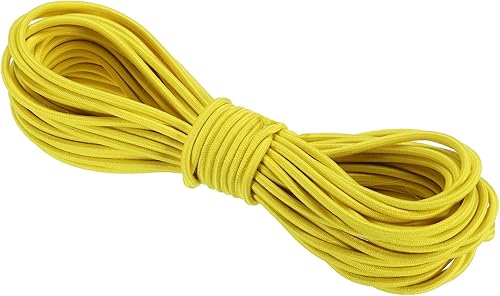 Vista 48 de PATIKIL Cuerda elástica elástica de 1/8 pulgadas, 11 yardas (0.118 in x 32.8 ft), color verde militar para manualidades, correas de gancho