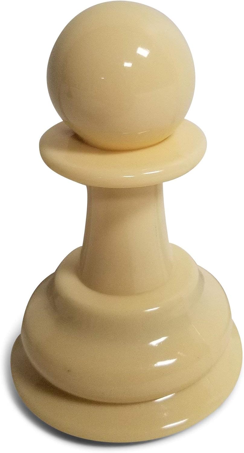 MegaChess Individual Chess Piece - Pawn - 4.5 Inches Tall - Black