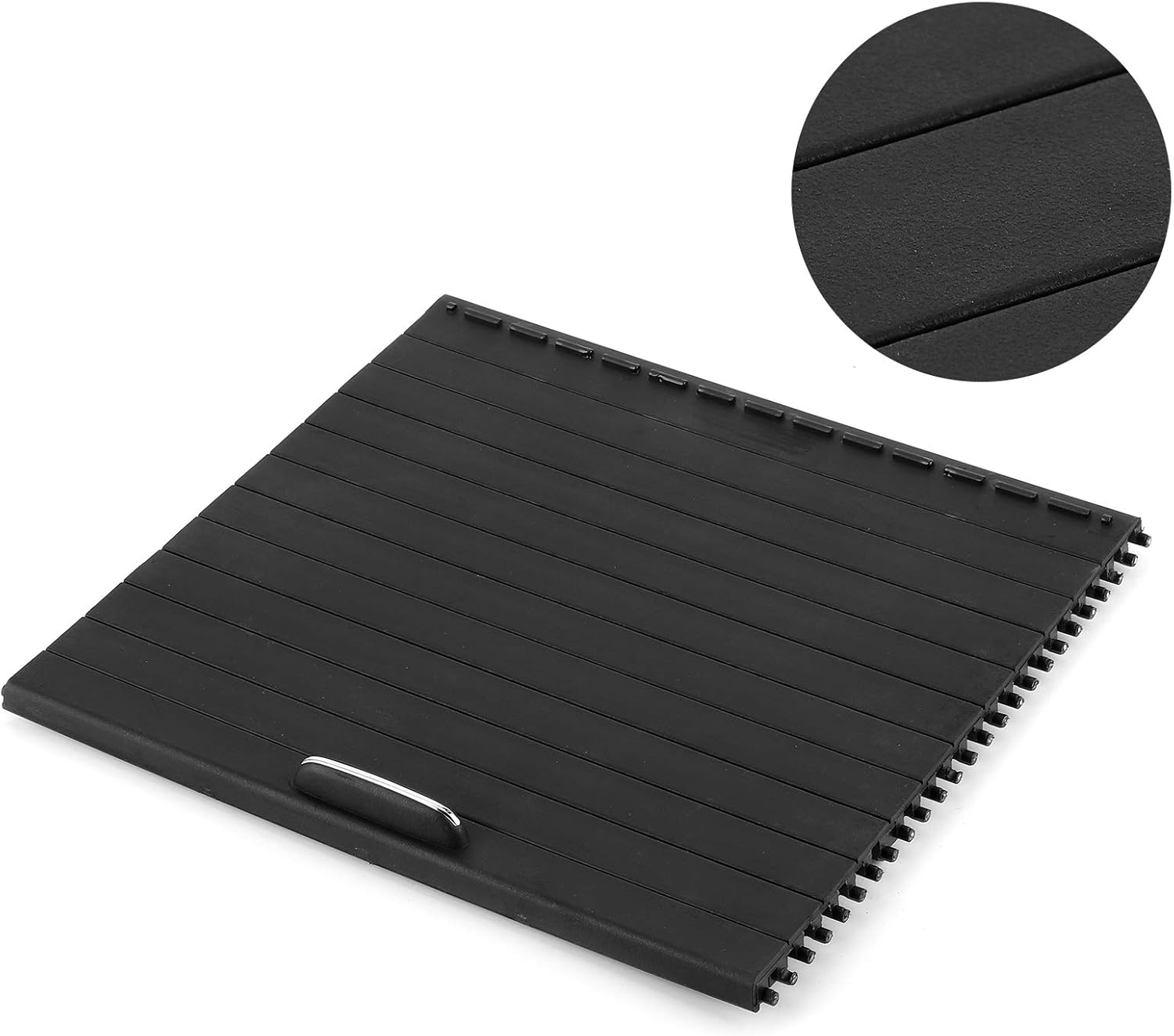 Center Console Roller Blind Cover 1666805802 Black Cup Holder Roller Zipper Fit for GL GLS GLE W166