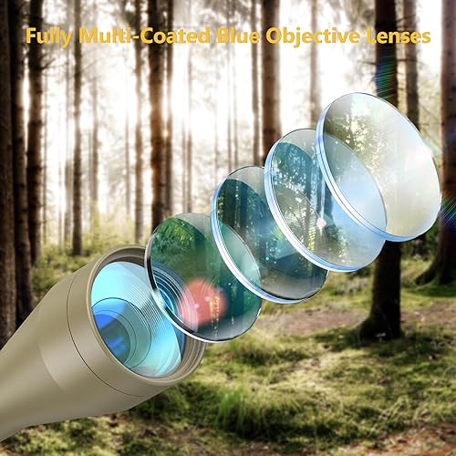 Vista 10 de CVLIFE 3-9x40 Optics R4 Retícula Crosshair Alcance con soportes de alcance Negro