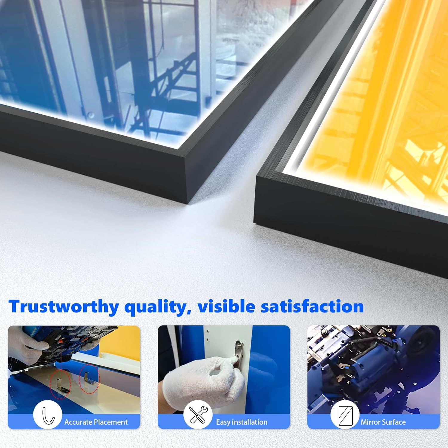 WETCEAOM Display Wallboard Compatible with Lego Technic 42210 2 Fast 2 Furious Nissan Skyline GT-R (R34) Car, Wall Art Compatible with Lego Car Wall Mount Display Frame Lover (Model Not Included)