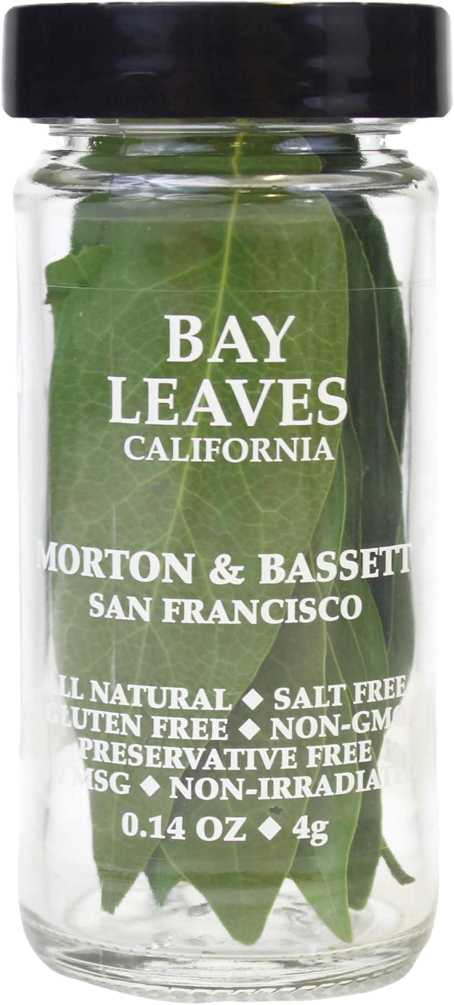 Morton & Bassett California Bay Leaves, 0.14 oz โ Non-GMO, Salt-Free, Bold and Fragrant Leaves for Soups, Roasts & Mediterranean Cuisine