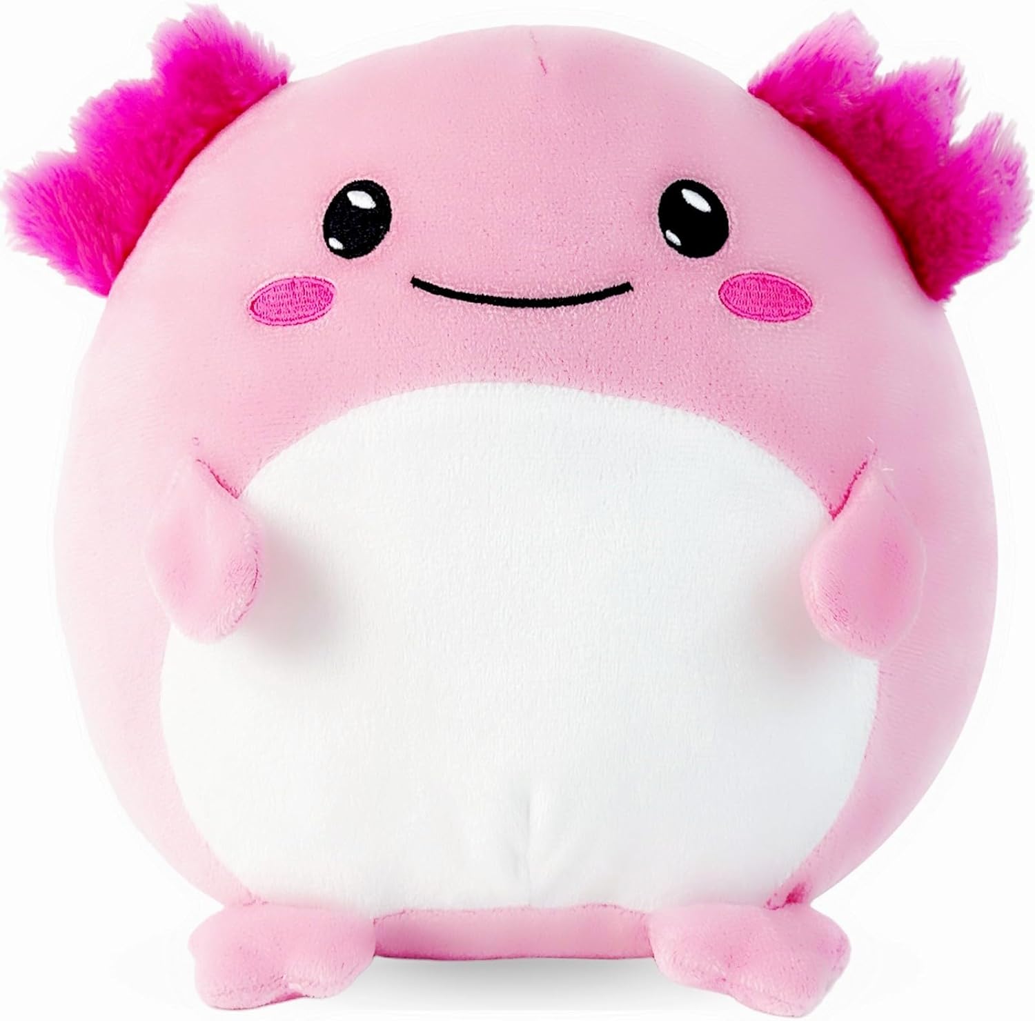 Axolotl Stuffed Animal Plush Toys,9" Cute Axolotl Plush Pillow,Kawaii Plushies Dolls for Kids, Pink Axolotl Birthday Gift for Girls Boys Christmas Stocking Stuffers