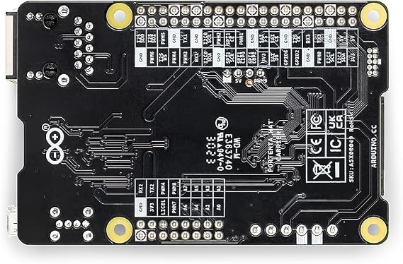 Arduino Portenta Hat Carrier [ASX00049] - Expansion Board for Adding H Ten and Accessories for Portenta Ideal for IoT Projects and Extended Applications