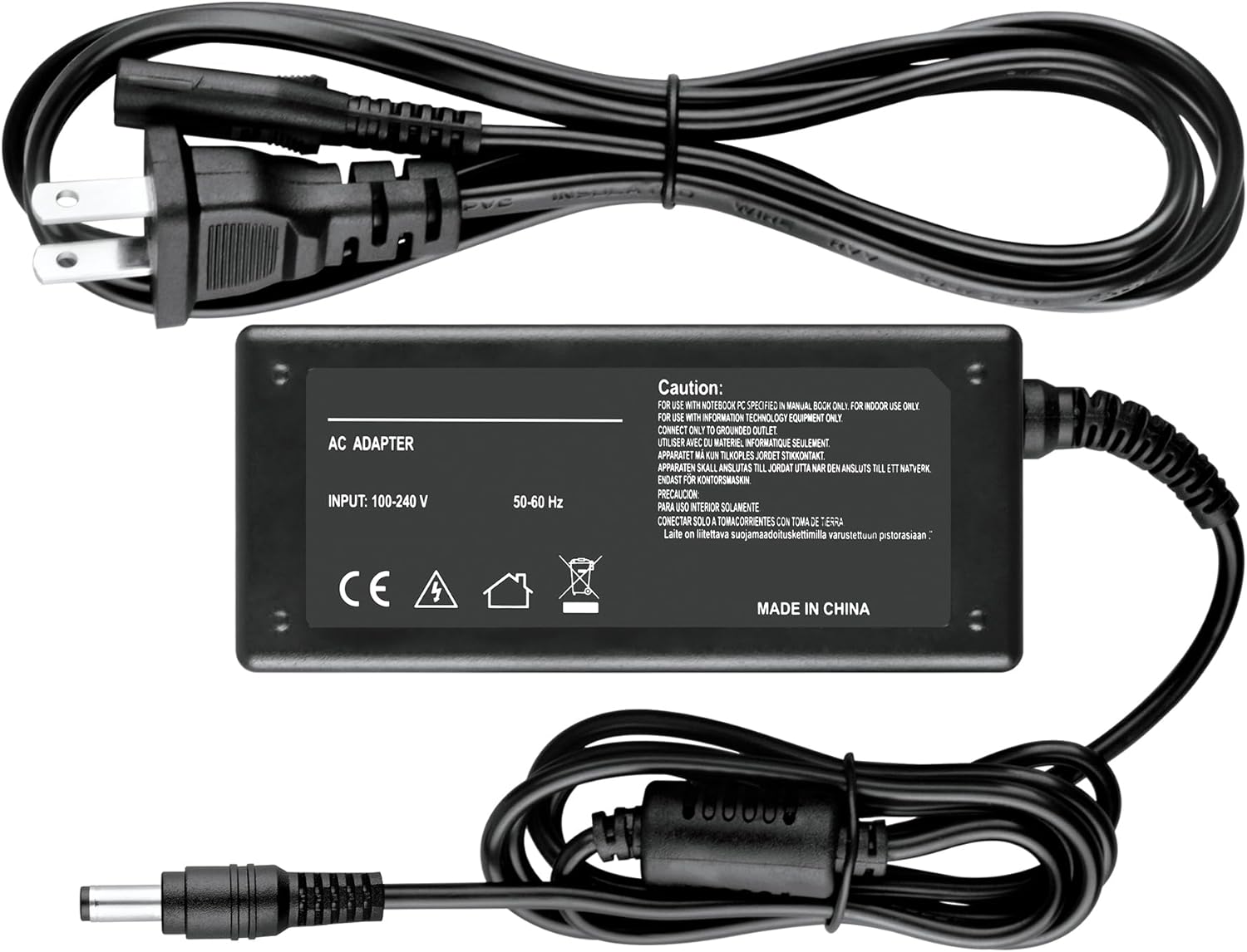 AC Adapter Charger Compatible with Windhorse C3 500W Multi-Cargo Electric Scooter Power Cord
