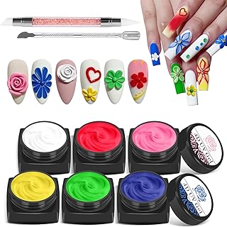 EBANKU Juego de gel de uñas de pintura de esc...