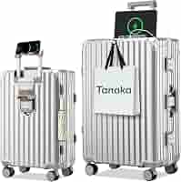 Amazon | [Tanoka] スーツケース キャリーケース 機内持ち込み アルミ