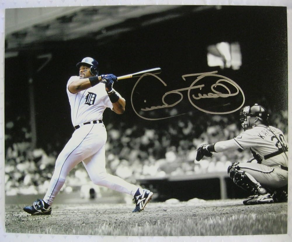 Cecil Fielder Signed Detroit Tigers 8x10 Photo OC Dugout Hologram at