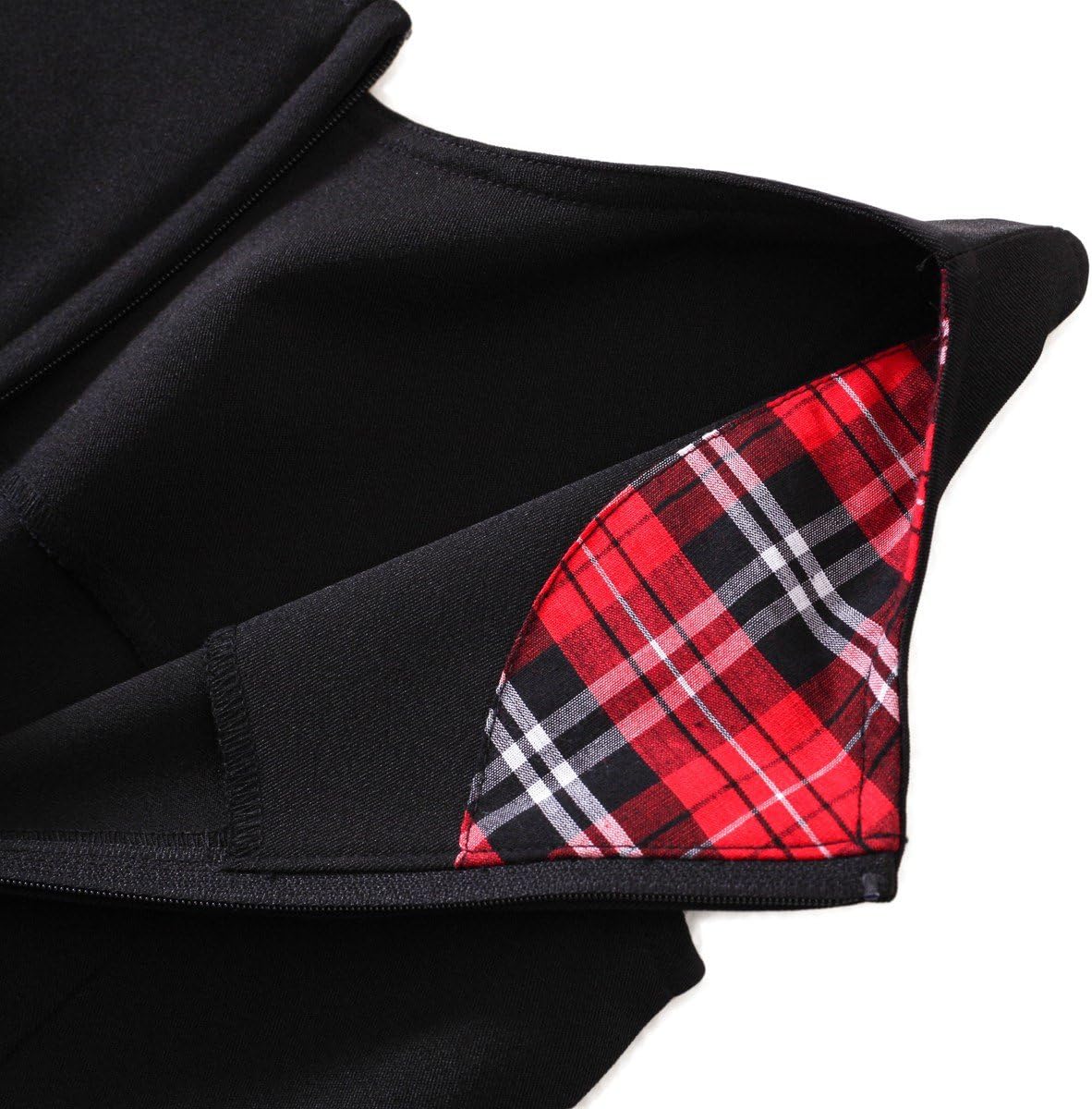 Bienzoe Girls School Uniform Jumper: Stretch Fit Pleated Hem Kids Sleeveless Dress - Image 11