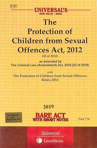 The Protection of Children from Sexual Offences Act, 2012 Bare Act with Short Notes