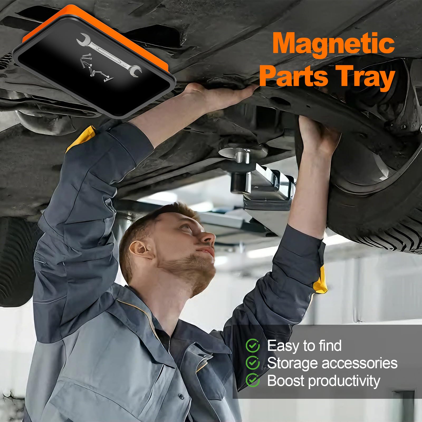 Magnetic Tool Trays - Keep Your Workspace Organized -3