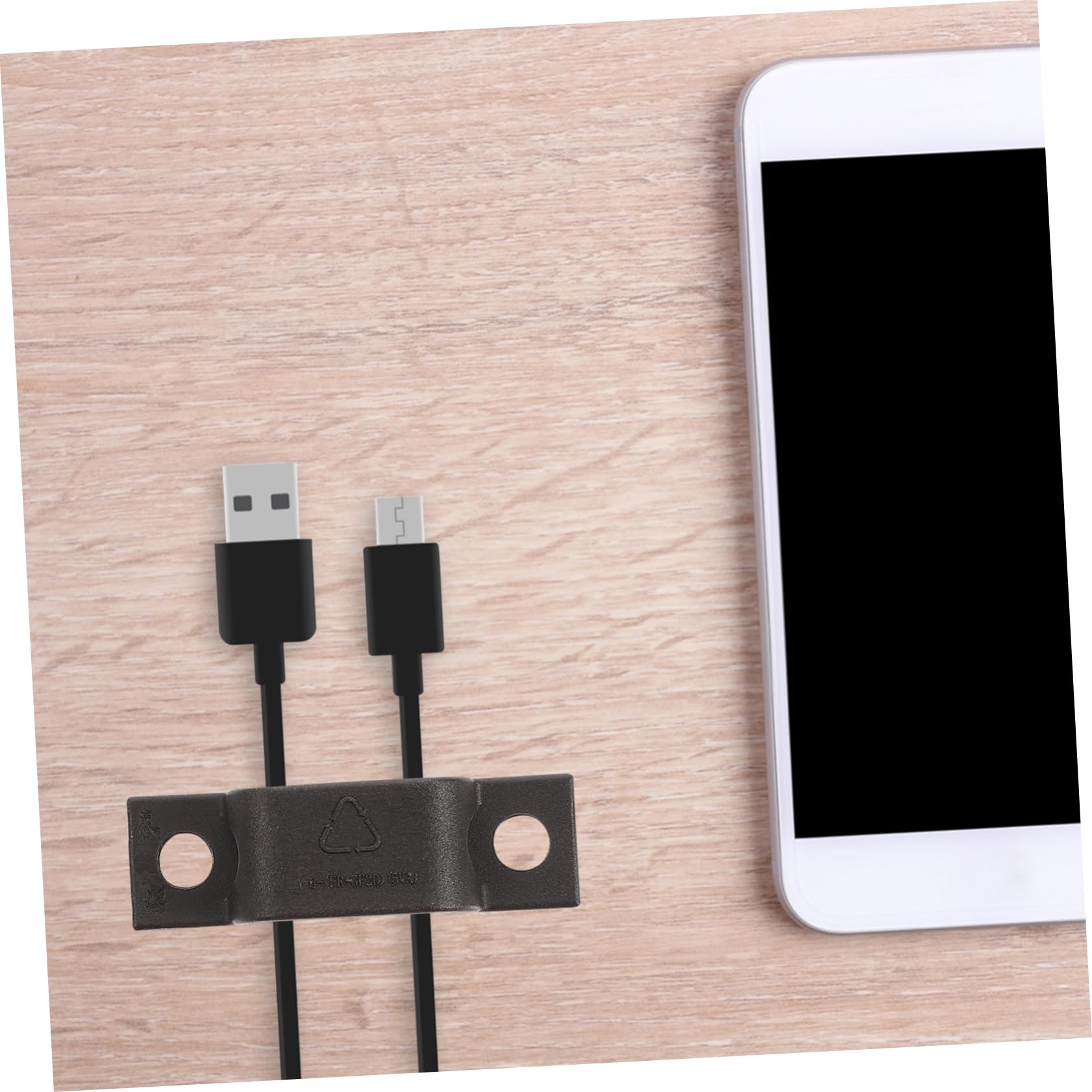 HOMSFOU 80 Pz attrezzi per serratubi cavo Ethernet fermaglio per cordino gestione dei cavi clip di fissaggio del cavo Organizzatore morsetto del filo Clip a crimpare stringicavo