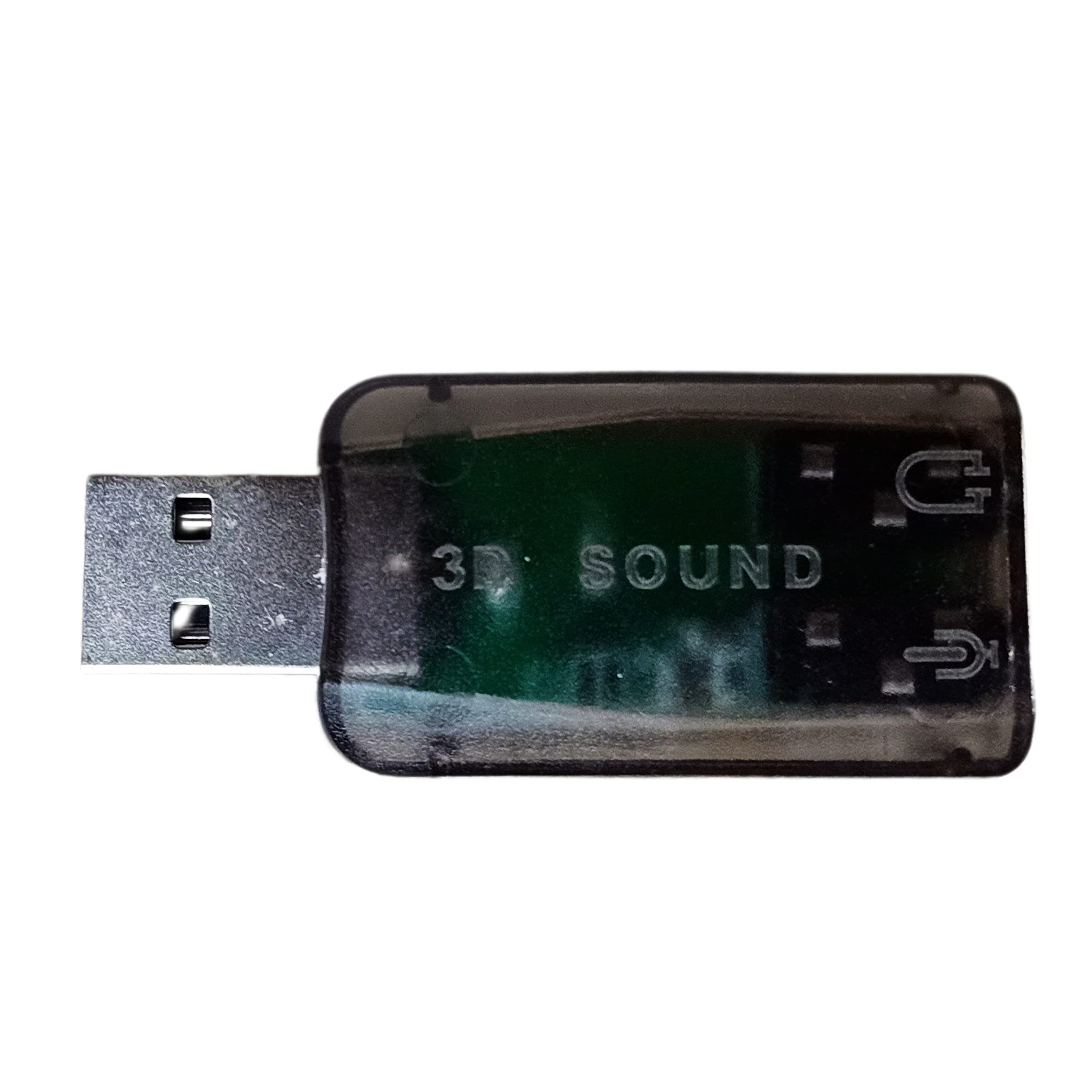 AS USB External Sound Card Audio Adapter with Mic Input - Compatible with Windows XP/Vista/Windows 7/Windows 8/Windows 10 - Plug and Play Compatibility - Black-image-39