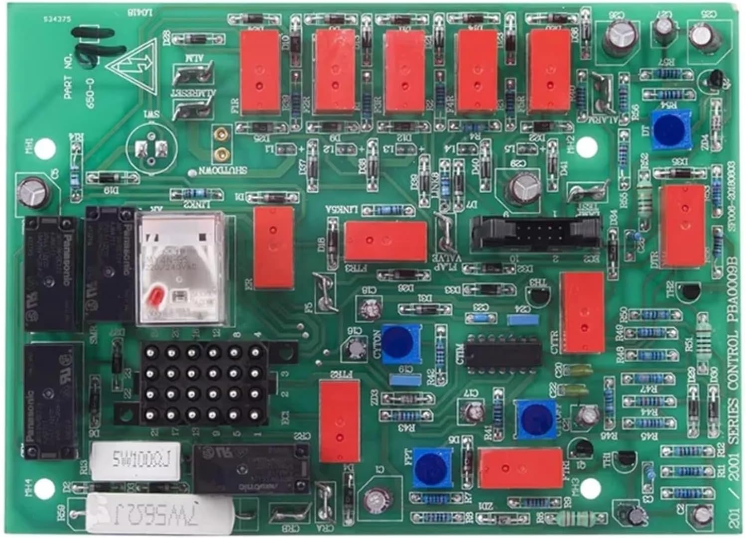 PCB650-091 12V/24V Engine Interface Module Control Panel Printed Circuit Board Speed Controller 650-091(12V)