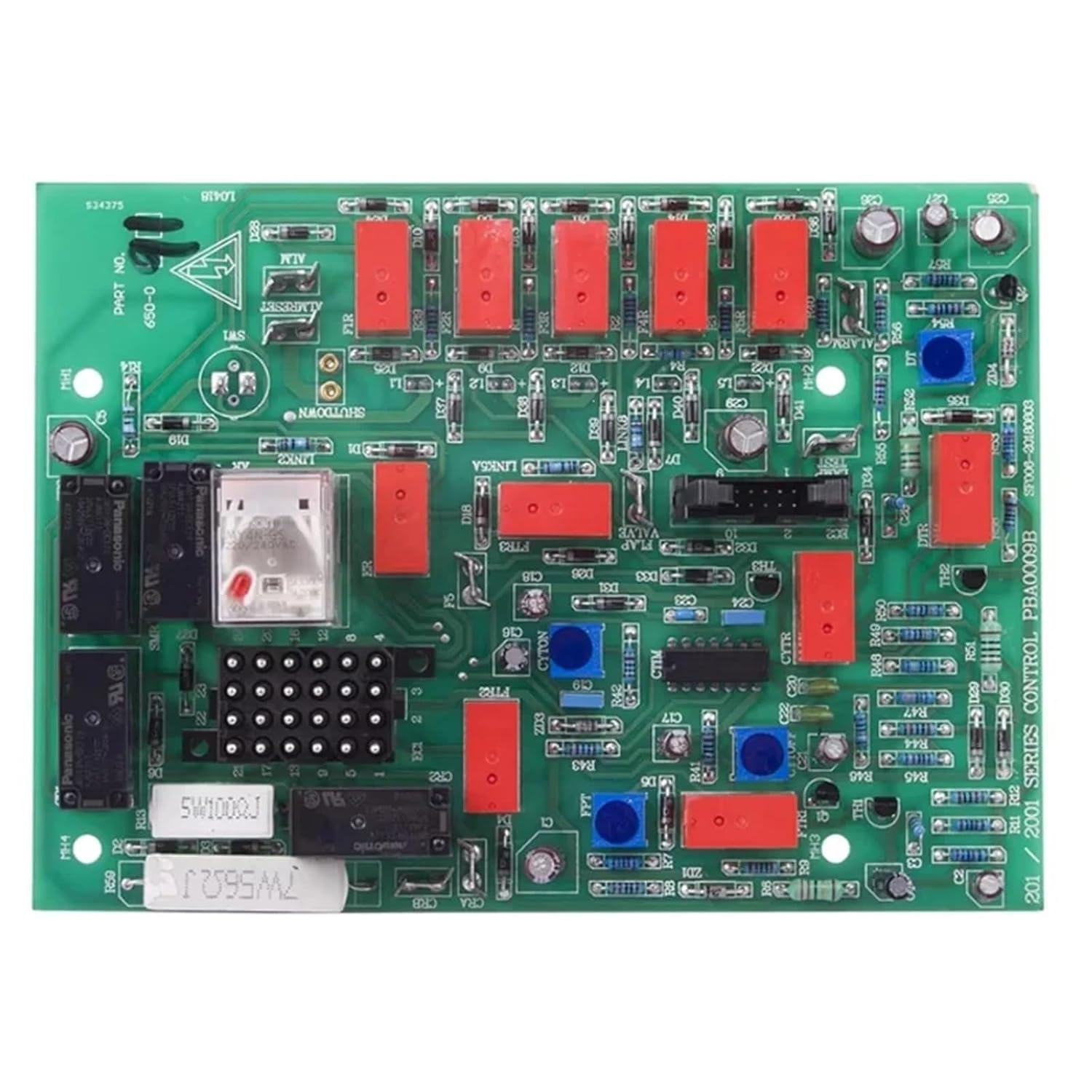 PCB650-091 12V/24V Engine Interface Module Control Panel Printed Circuit Board Speed Controller 650-091(12V)