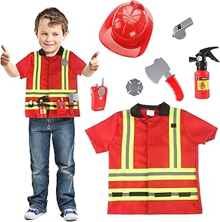 Amazon Co Jp キッズコスチューム 消防士 キッズコスチューム ままごと ごっこ遊び おもちゃ Amazon Co Jp キッズコスチューム 消防士 キッズコスチューム ままごと ごっこ遊び おもちゃ