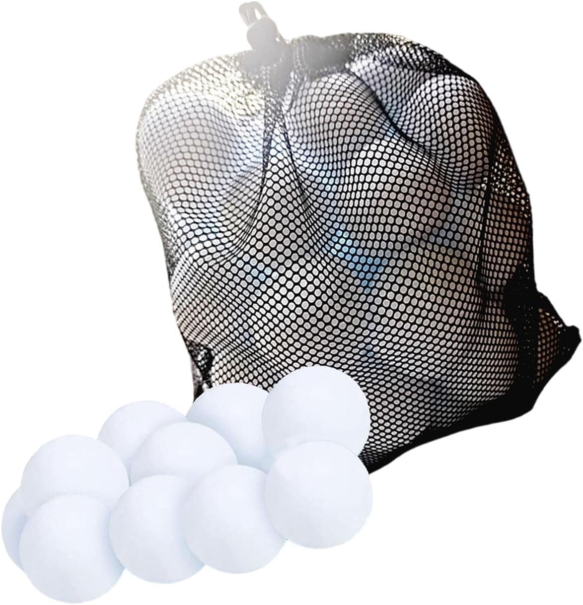 60x Fake Snowballs for Kids,Artificial Snowballs,2 inch Gift Party Snowball Fight Balls for Winter Holiday,Outdoor Snow Fight