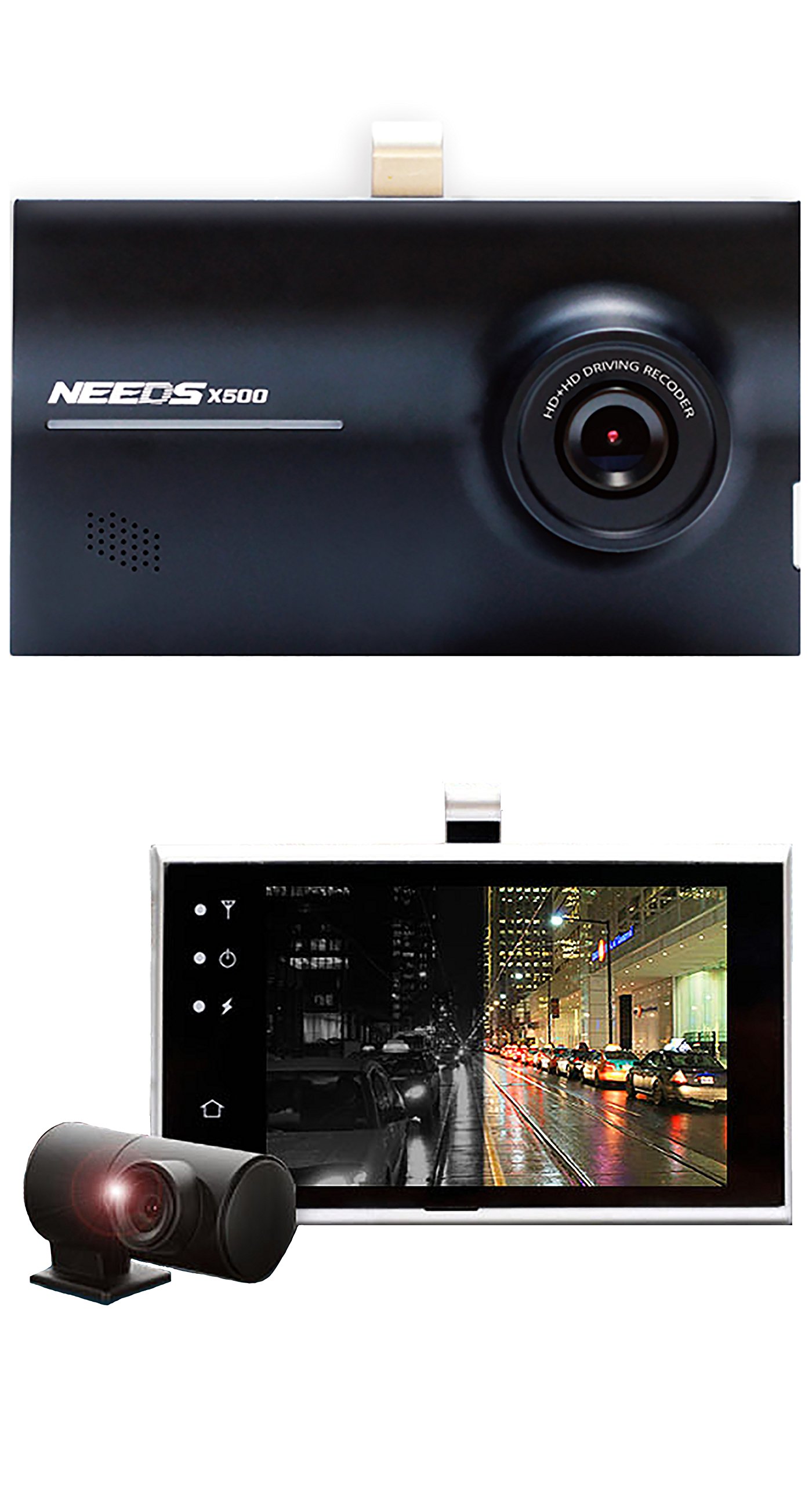 Amazon.co.jp: アイキープ NEEDS X500 前後ドライブレコーダー 駐車