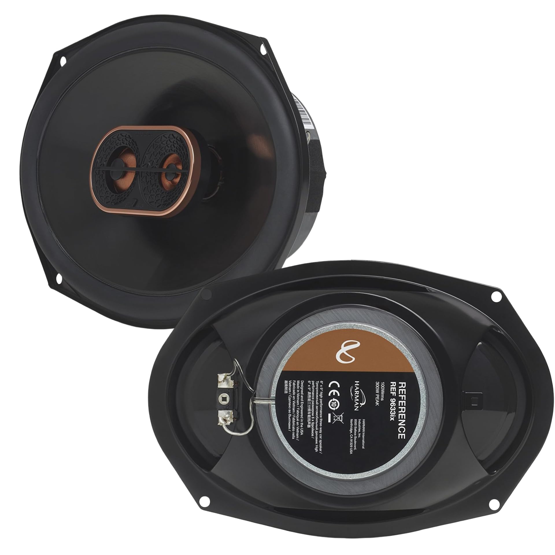 Amazon.com: Infinity Reference REF-9633IX 6x9 3-Way Coaxial