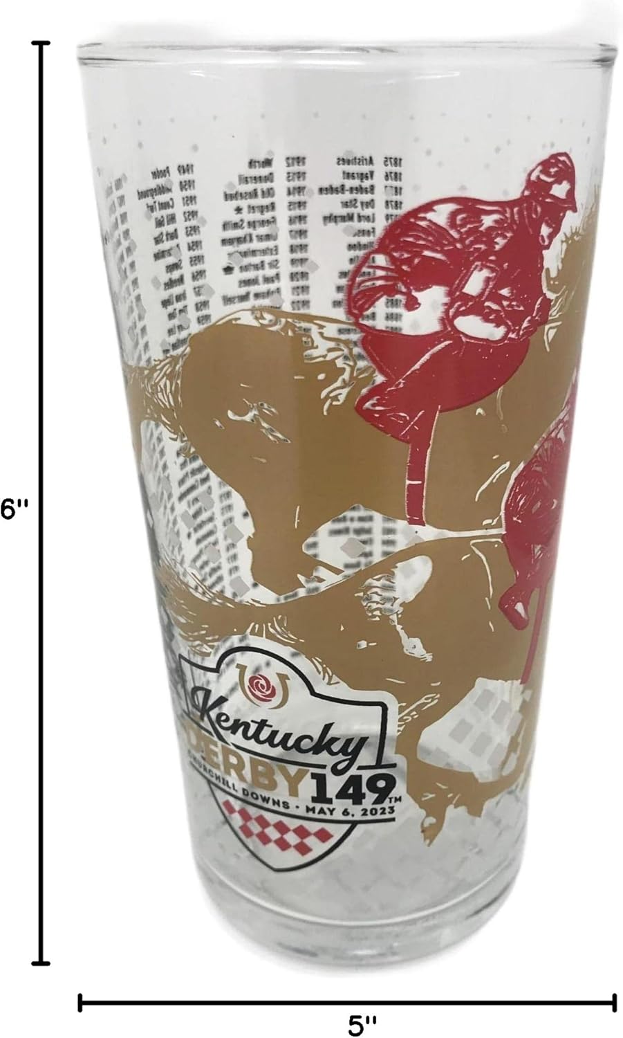 Kentucky Derby 149 Official Glass (2023)