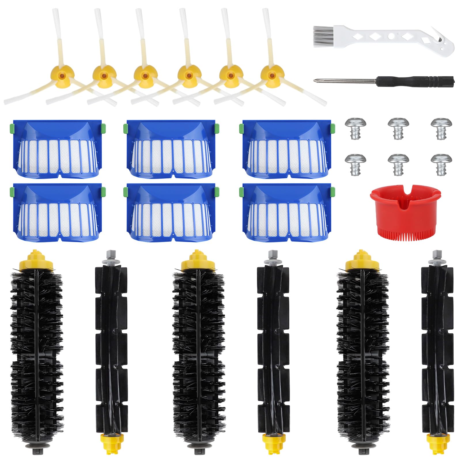 Amazon.com: 21 PCS Accessories for i Robot Roomba 692 694 536 551