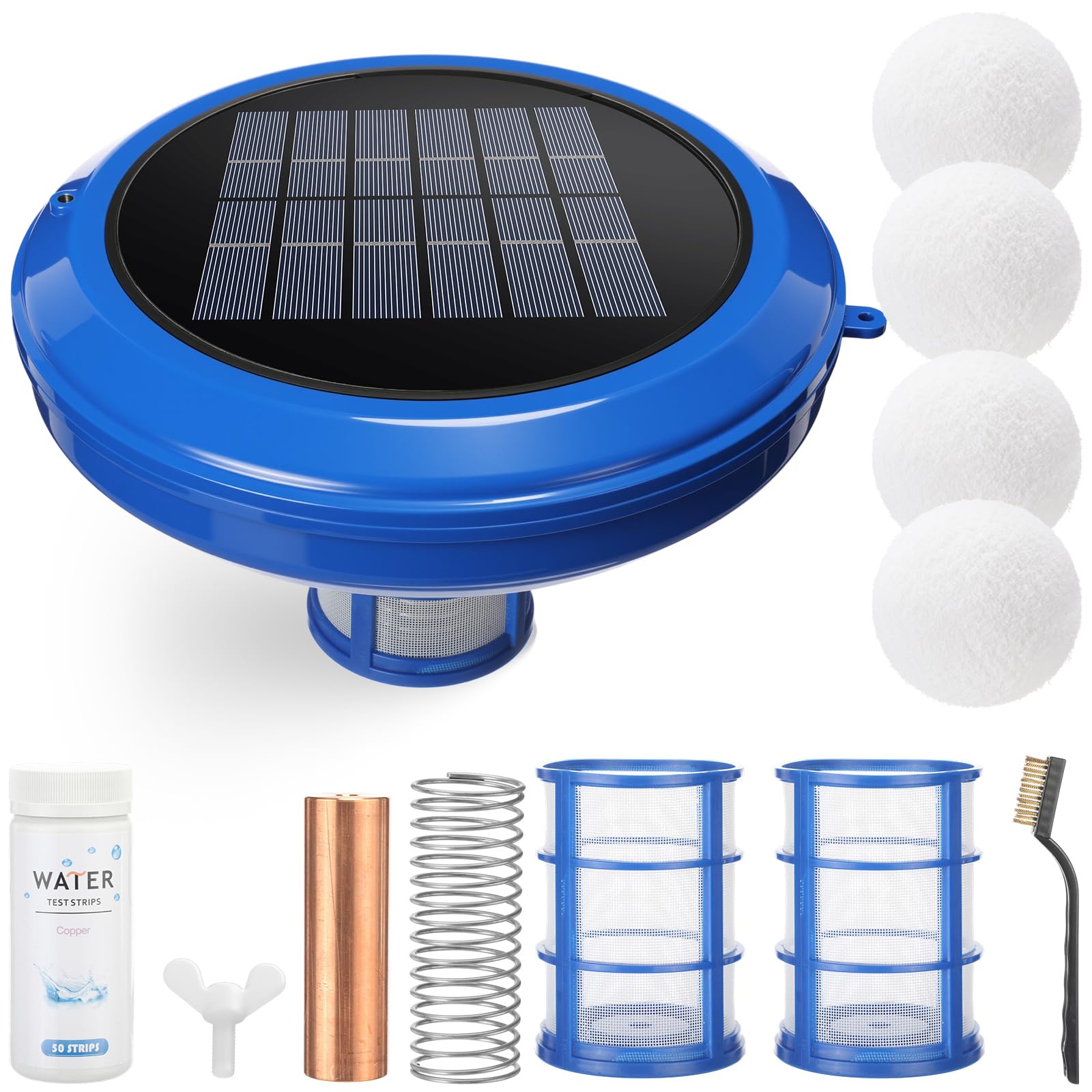 Nettoyant solaire pour piscine traitement écologique de l'eau pour baignade en famille
