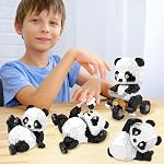 Panda Micro Mini Blocs de construction pour adultes, 1192 PCS ensembles de blocs de construction mini animaux pour sacs de bonbons, cadeaux de fête 14+, cadeau de Noël anniversaire pour adultes, prix de carnaval