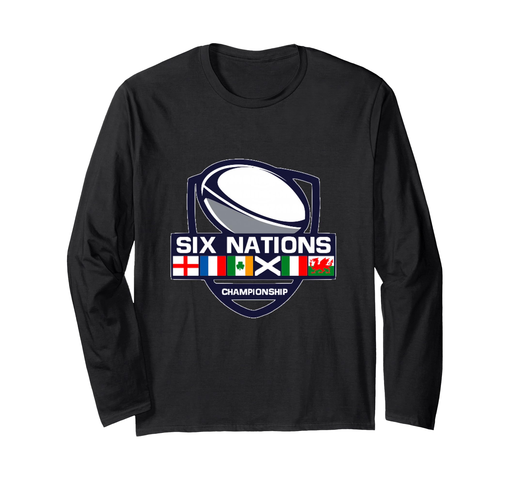 Six Rugby Nations Long Sleeve T-Shirt