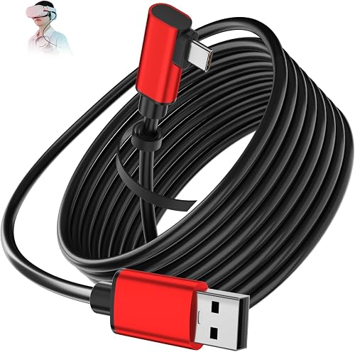 AIAUXAI 16FT Link Cable for Meta Quest 3/3s/Quest2/2/Pro/Pico 4 Accessories