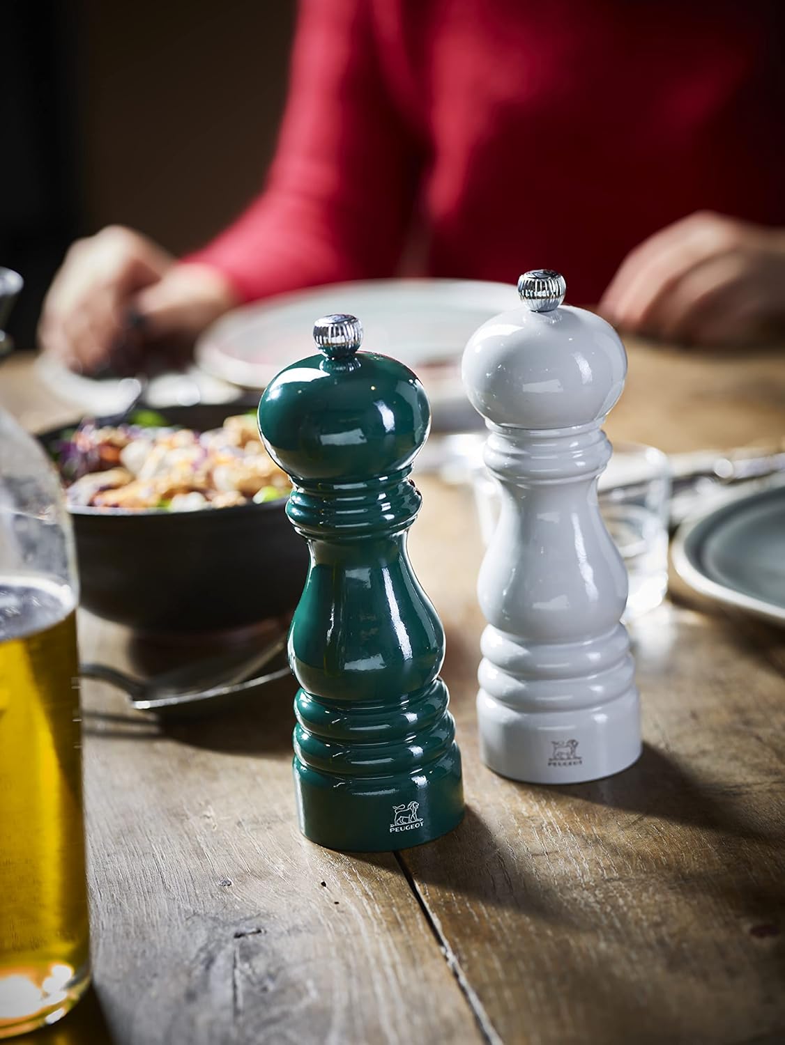 PEUGEOT - Paris Pepper Mill 18 cm - Paris Rama Collection - Classic Adjustment - PEFC Certified Wood - Made in France - Terracotta Colour