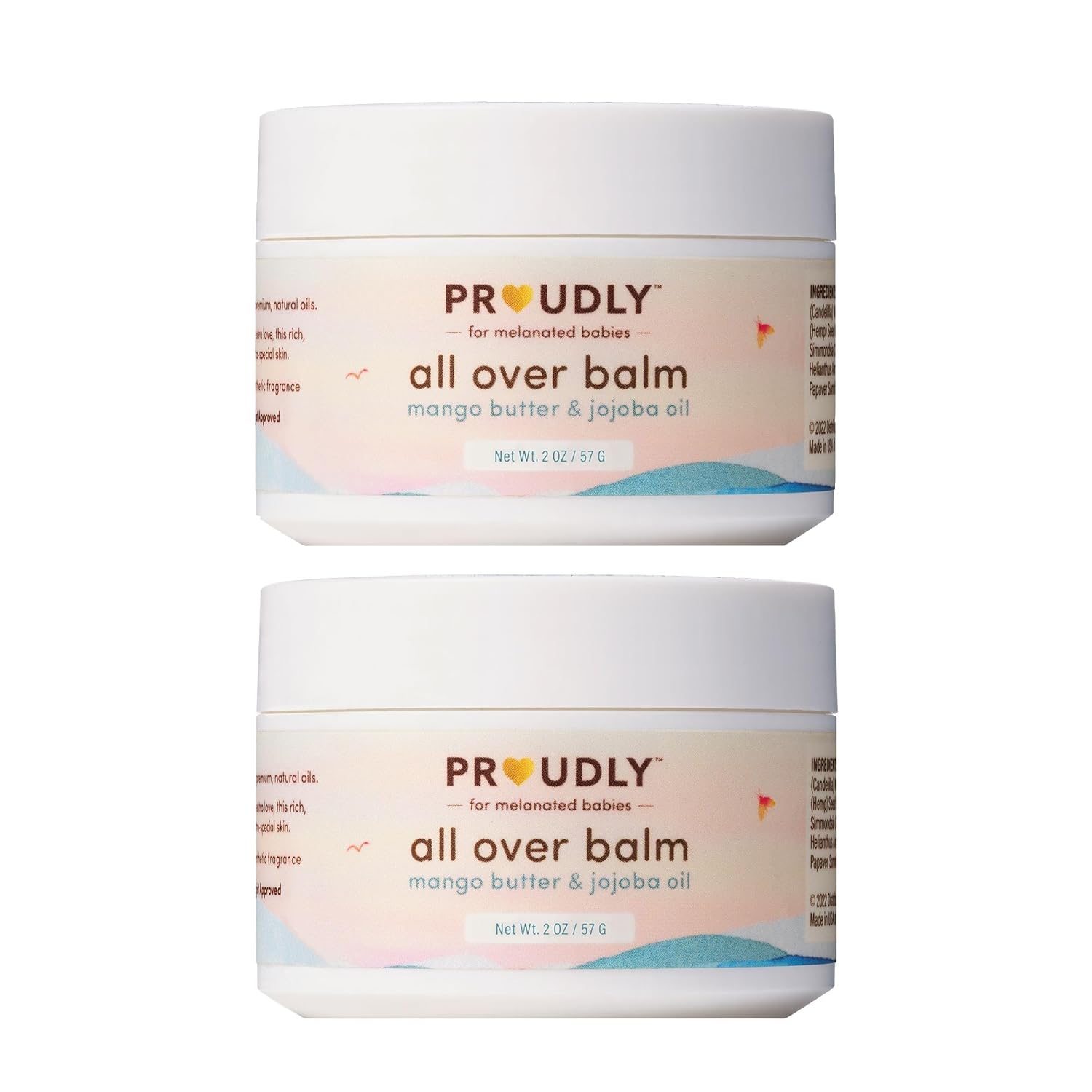 PROUDLY UltraNourishing Baby Skin Care Balm with Mango Butter Baby Moisturizer for