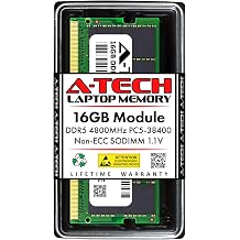 A-Tech 16GB RAM for ASUS ROG Strix Scar 17 G733ZW-XS96 | DDR5 4800MHz SO-DIMM PC5-38400 262-Pin Non-ECC Memory Upgrade Module