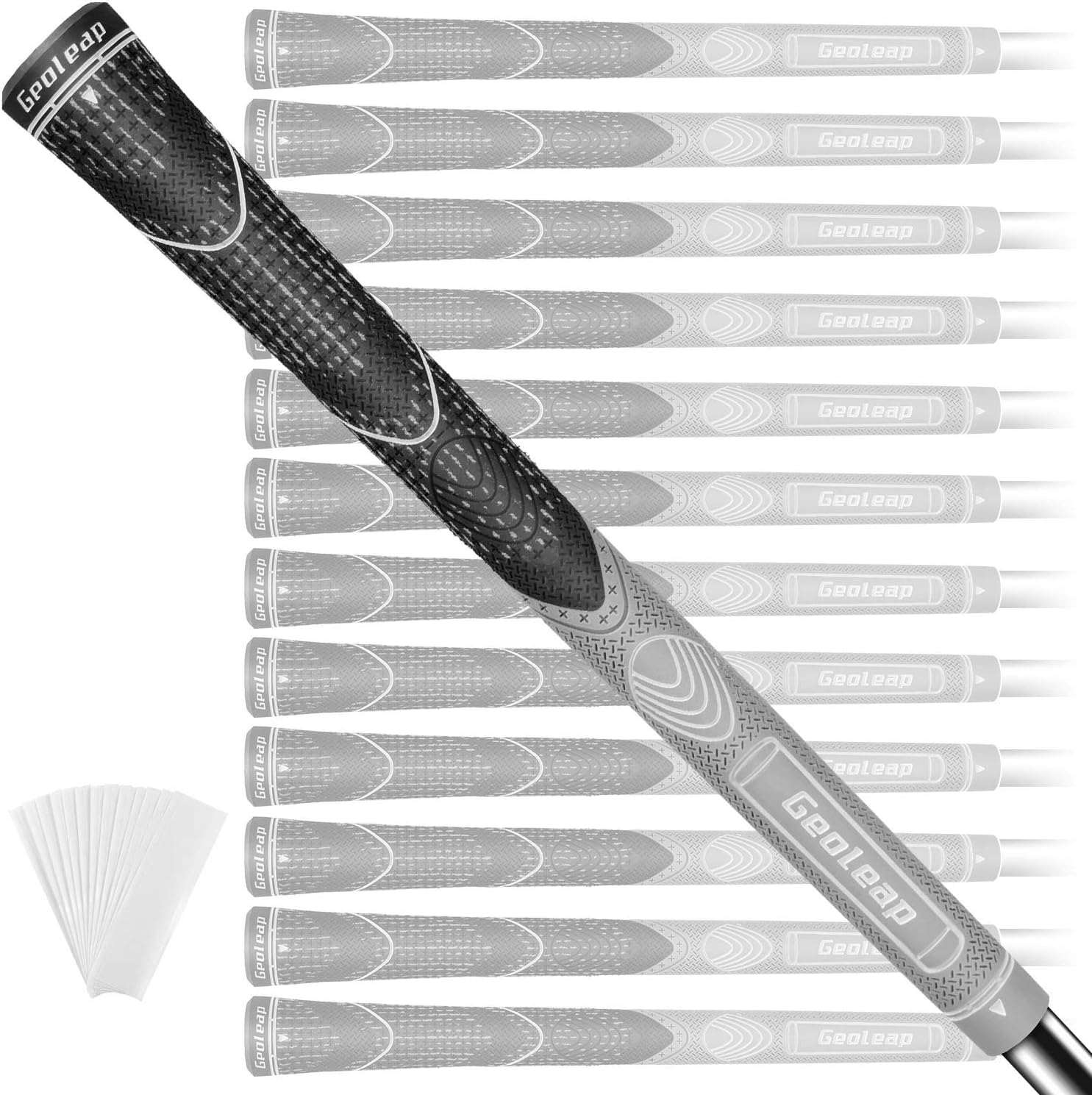 Geoleap ACET Golf Grips Set of 13(Free 13 Tapes Included